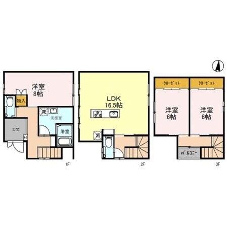 本町10丁目戸建の物件間取画像